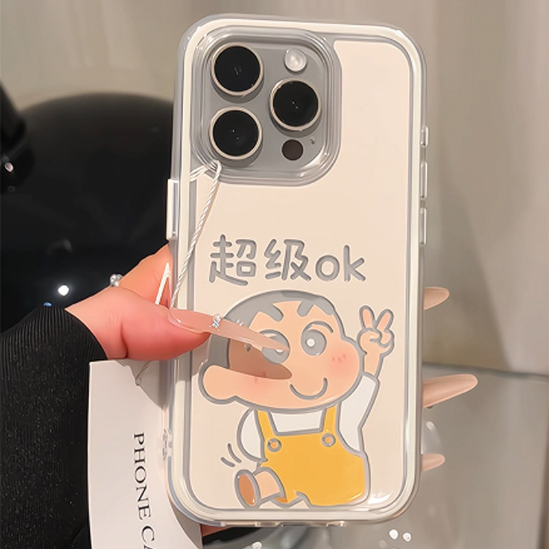 小新超级OK新款适用苹果17Pro手机壳iPhone16max13小米15华为mate80pura70k90note14荣耀500x300一加ace6S50