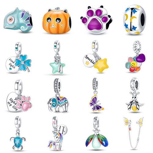 温感变色夜光珠子DIY手链串珠