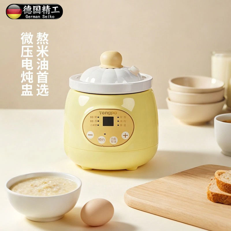 德国新款辅食锅宝宝电炖锅燕窝炖盅饭汤婴儿BB煲专用煮小米粥神器