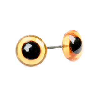 仿真眼睛diy手工玻璃眼珠动物标本鹰鸡鸟龙木雕果蔬雕刻玩具眼睛