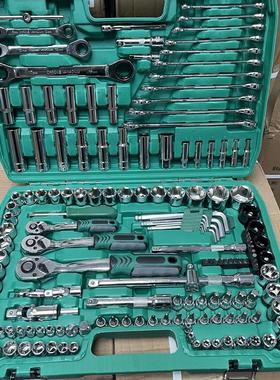 Sata Shida德国进口216件72齿汽修工具套筒扳手