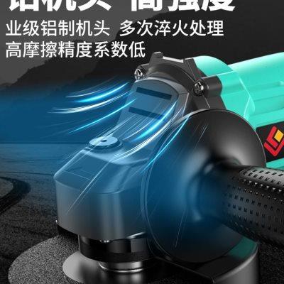 高档大功率无刷锂电角磨机无线打磨机多功能切割机抛光机充电式磨
