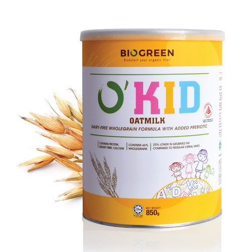 BIOGREEN（O'Kid燕麦奶）850g/罐 素食植物奶
