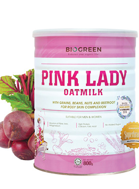 BIOGREEN（十谷甜菜根燕麦奶）800g/罐 素食植物奶谷物植物奶