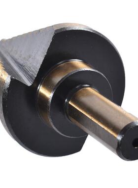 直销新款跨境5pcs英制黑黄阶梯钻手电钻打孔工具套装台阶钻多功能