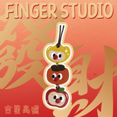 饰 宝可爱挂件平安老花包包挂件原创lv包挂装 fingerstudio指作 元