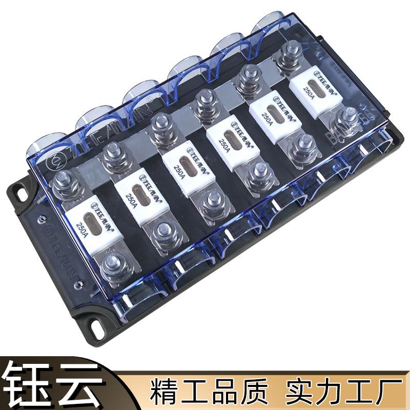 吉门BANL-C6保险丝座六路并联插栓式大电流保险丝盒