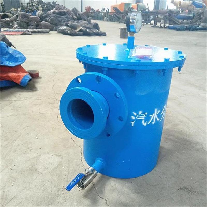 煤安认证气水分离器矿用气水分离器不锈钢YJQS-C压风管道过滤器