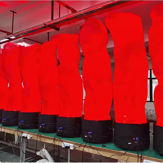 仿真电子LED火焰灯户外篝火晚会假火大型舞台充电圆形篝火氛围灯