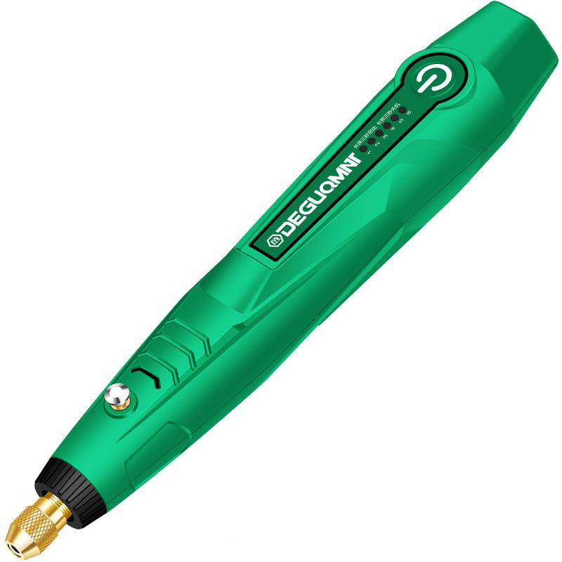 【充电款充小电电磨机型手持打磨动机钻手钻电珍珠孔打孔器迷你电