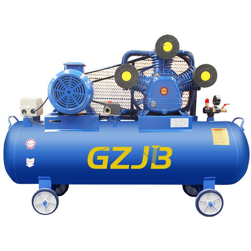 GZJB空压机家用单相气泵木工装修喷涂220V空气压缩机修洗车冲气泵