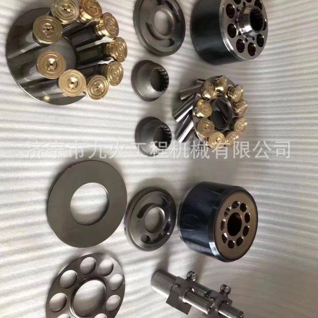 挖机PC400ZYE4650泵胆柱塞40摇摆配油盘九孔盘球铰弹簧