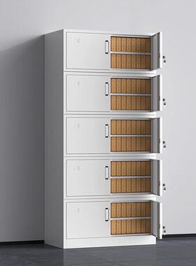 带铁皮节文单JCF件柜办公室柜分体五节档案柜会计凭证资料柜锁储