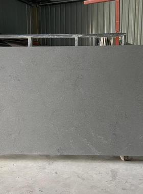 零CGS硅灰色系石石大板厨房台面餐桌岛板面楼墙面梯台踏英步厂家