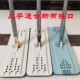 懒人拖把头不锈钢整根条个一体杆子拖板双头套平板刮刮乐墩布配件