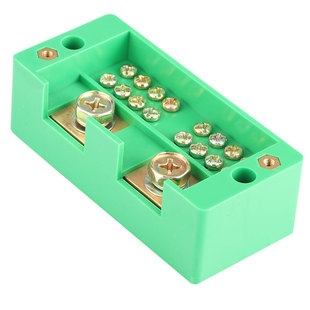 二进八出接线端子盒FJ6接线盒家用电线分线盒明装220v分线并线器