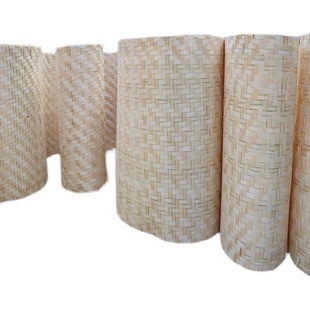 装修吊顶竹席酒店农家乐民宿镂空装饰贴墙草席子晾晒竹编凉席定制