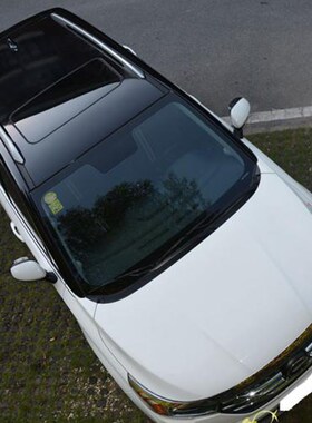 新传祺GS4GA3GA6 GA4GS5车顶膜亮黑顶专用改装熏黑尾灯仿全景天窗