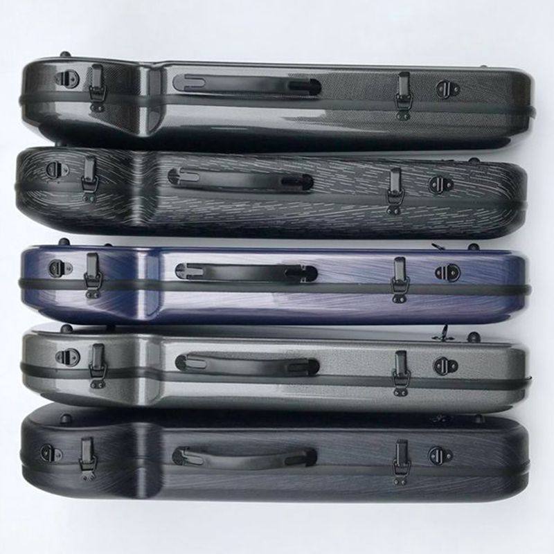 彩色复合碳纤维小提琴盒轻便双肩背小提琴玻璃钢盒子抗压托运4/4