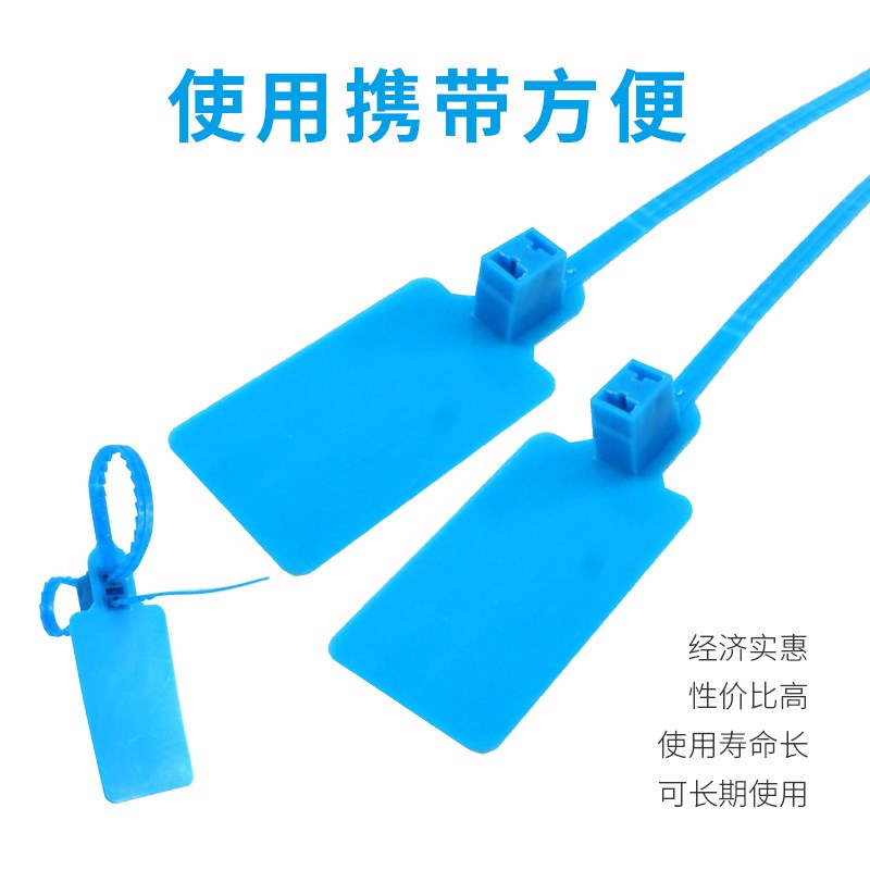 大标牌封条封口带物流封条标签扎带物流专用标牌封签一次性400