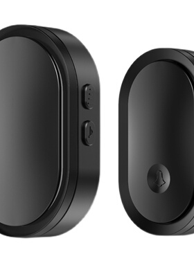 门铃无线家用用电池款直流电全用电池不插电的无线门铃二拖三