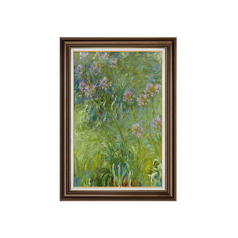 莫奈油画复古玄关装饰画竖版美式走廊过道挂画世界名画餐厅壁画,家居饰品,现代装饰画,淘宝优惠券,粉丝福利购,淘宝优惠卷