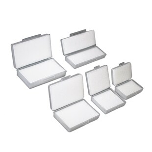 海棉盒塑胶盒零件盒样品盒镜片包装盒小盒子带海绵胶盒塑胶盒工件