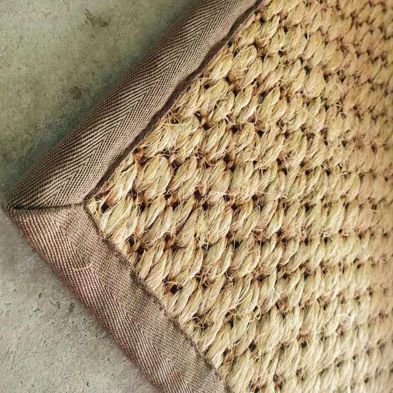 虎眼纹新中式茶几沙发剑麻地毯简约茶室长方形地垫入户门防滑脚垫,居家布艺,地毯,淘宝优惠券,粉丝福利购,淘宝优惠卷