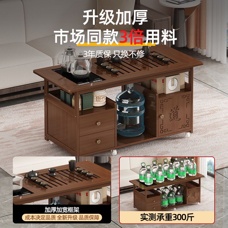 沙发边几茶桌家用茶几非实木茶台可移动置物架客厅侧边柜2024新款