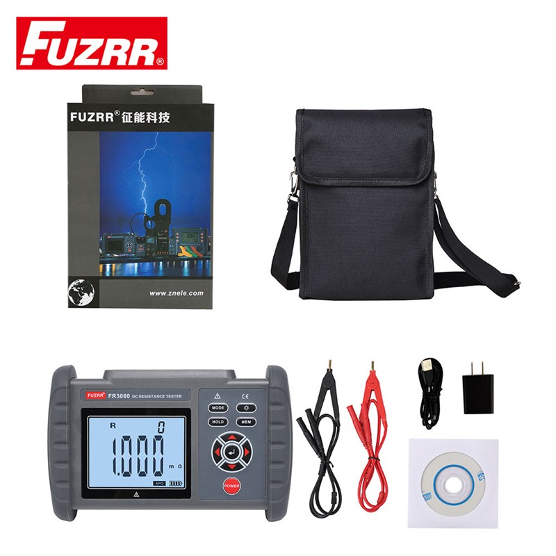 征能FR3060/FR3060A直流低电阻计微欧计欧姆计等电位测试仪