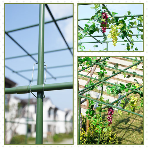 葡萄架子庭院户外丝瓜蔬菜爬藤支架葫芦园艺爬藤架室外植物支伸缩
