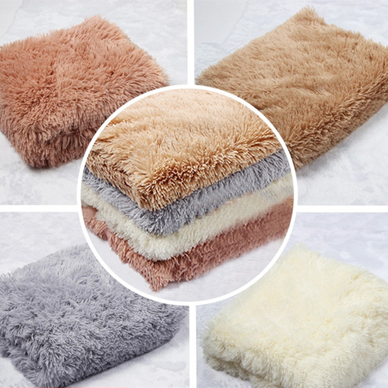 儿童摄影道具长毛毯子宝宝拍照背景婴儿满月百天影楼服装打底毯子