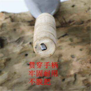 阳江手工锻打弹簧钢镰刀蔑竹刀劈柴刀木柄割草刀斩草刀砍竹砍树刀