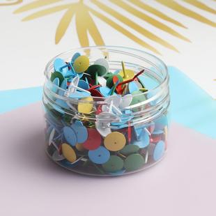 工厂彩色绘画图钉金属包塑图钉软木板钉创意多功能按钉墙 直销新款