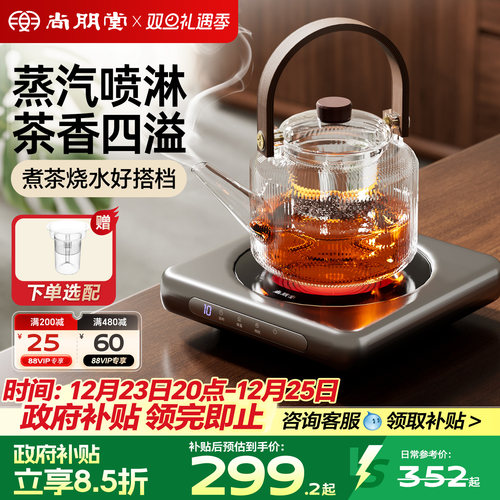 【好物优选】超薄电陶炉蒸煮茶壶