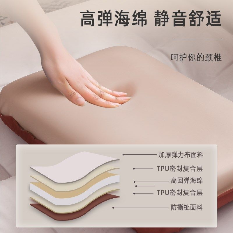 充气枕头成人旅行护腰枕腰靠枕腰垫长途u型枕便携成人睡觉护颈枕,户外/登山/野营/旅行用品,枕头,淘宝优惠券,粉丝福利购,淘宝优惠卷