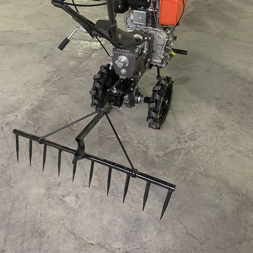 微耕机平地耙可调向式耙田刀水田旱地两用钉耙柴油旋耕机通用配件