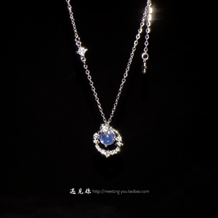 小众高级感星空锁骨链 爆款 灿若繁星吊坠星球项链女款 2024新款