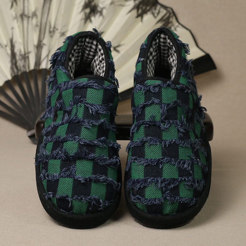 冬季千层底老北京布鞋中式女款加厚棉花内里休闲平底耐磨手工鞋,女鞋,棉鞋,淘宝优惠券,粉丝福利购,淘宝优惠卷