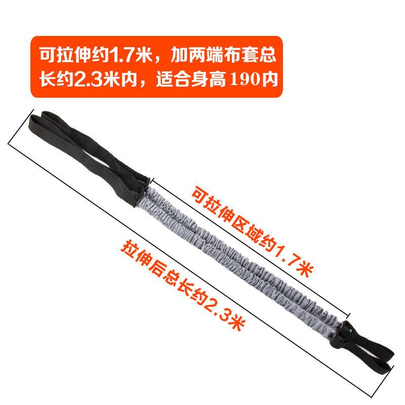 新款直销健腹轮回弹辅助绳弹力绳拉力带腹肌轮回弹绳防断拉力绳健