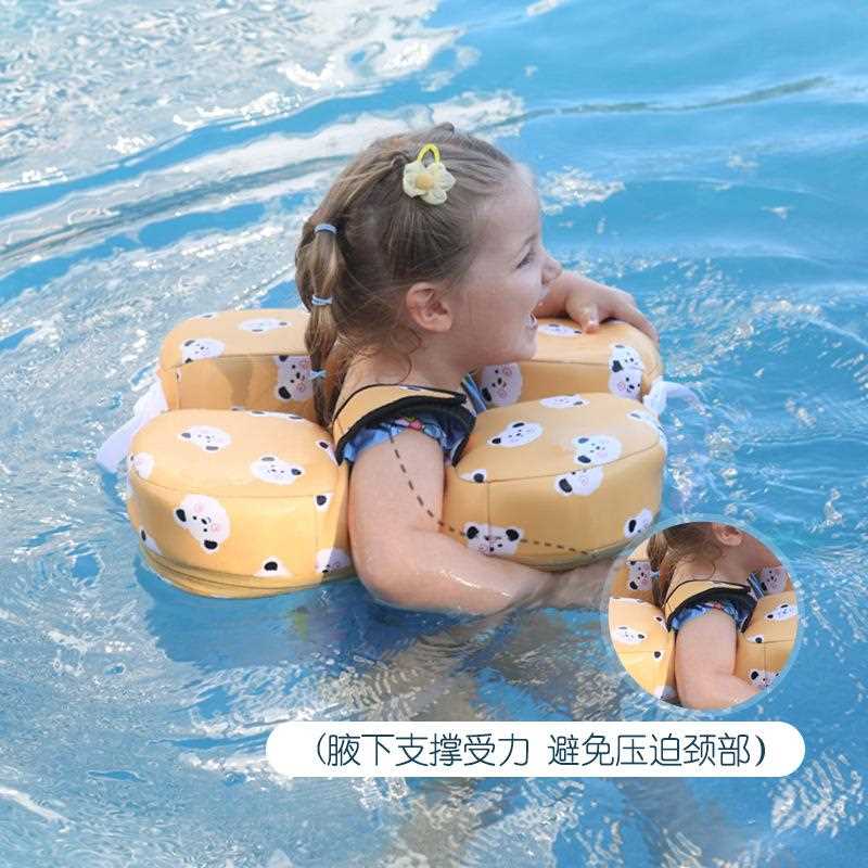 直销新款婴儿游泳圈宝宝趴圈浮标幼儿托福圈腋下圈儿童浮力救生圈