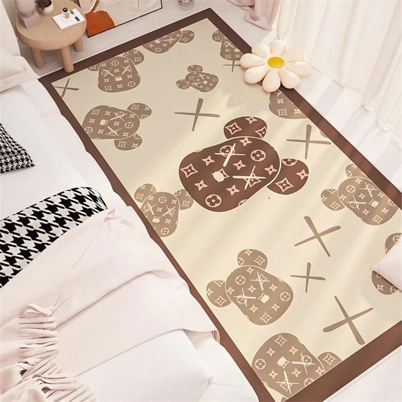 热销长条卧室床边地垫主卧加厚隔音垫子客厅茶几沙发垫书房梳妆台