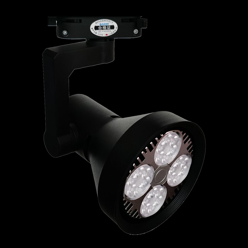 热销服装店轨道灯 店铺led射灯20w商用cob展厅灯 30瓦展会par30导