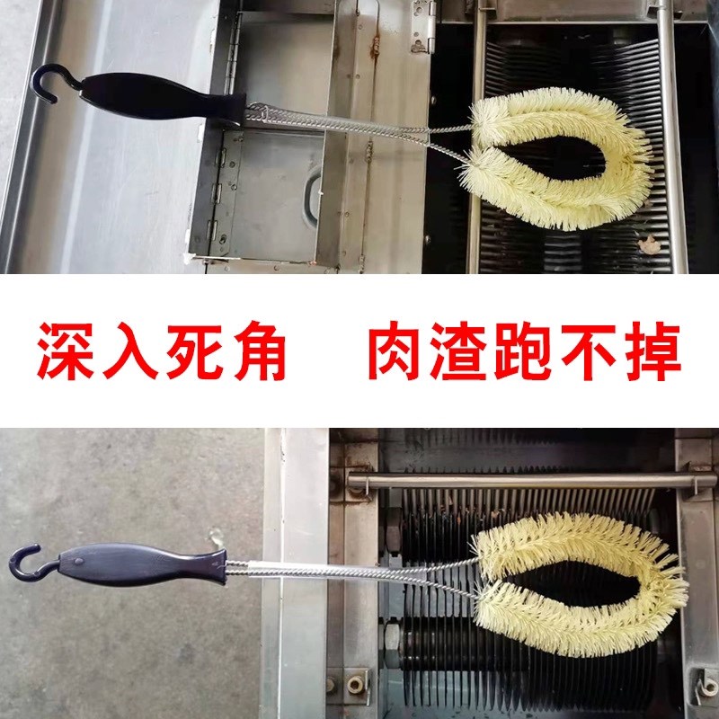 热销商用绞肉机刀片清理切肉机清洗刷切丝片机工具残留肉渣沫非清