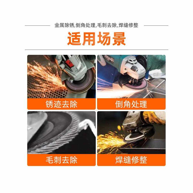 热销金信百叶轮打磨片角磨机百叶片抛光片百页砂轮磨光不锈钢砂纸
