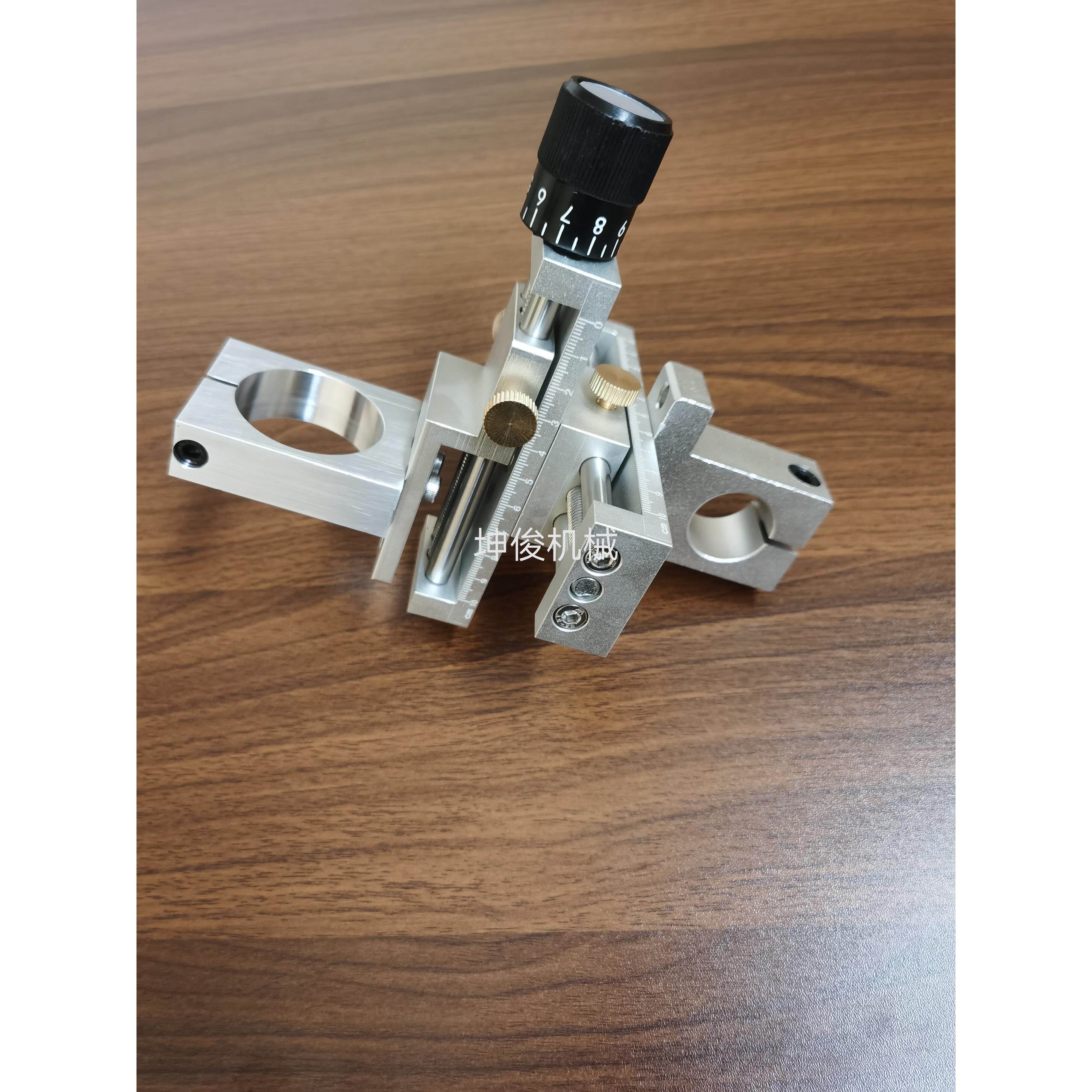 微调器双光轴丝杆滑台模组精密XY轴可锁紧厂家直销 定制款