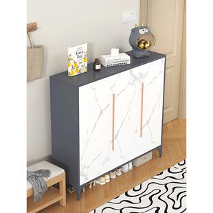 钢制鞋柜家用门口带锁玄关入户门收纳柜大容量多层储物柜过道柜子