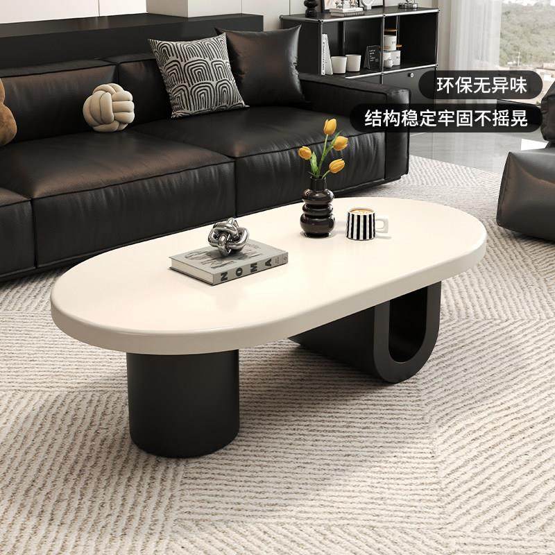 意式极简茶几客厅家用2025新款轻奢高级感法式小户型现代风小茶几,住宅家具,茶几,淘宝优惠券,粉丝福利购,淘宝优惠卷