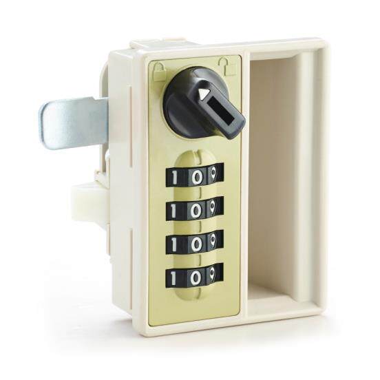 9502拉手机械密码锁拔盘数字钥匙密码转舌锁文件柜钢铁皮塑料柜锁