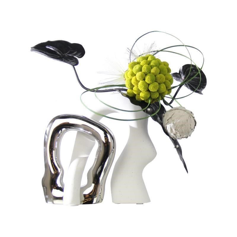 艺术插花成品花艺样轻板花间餐玄关柜吧台接待台奢瓶花器仿,家居饰品,餐桌花艺,淘宝优惠券,粉丝福利购,淘宝优惠卷